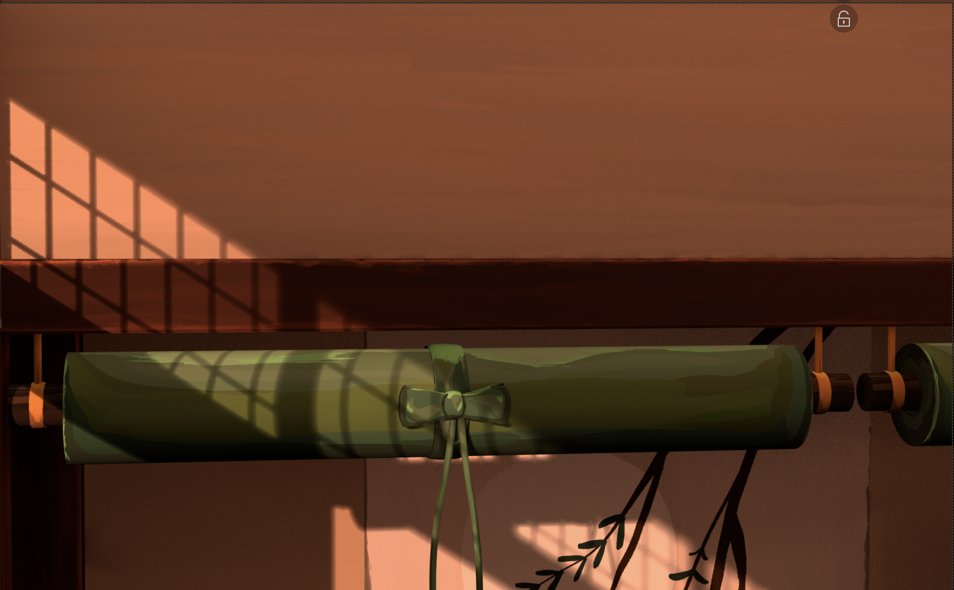 Japanese room corner